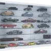 ebuy24 MandosaXL Glasvitrinen Wandhängend 2 Glastüren Weiß