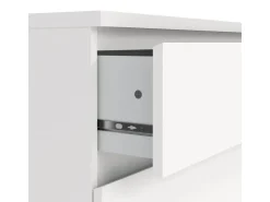 ebuy24 Naia Kommode 3 Schubladen Weiß* Kommode