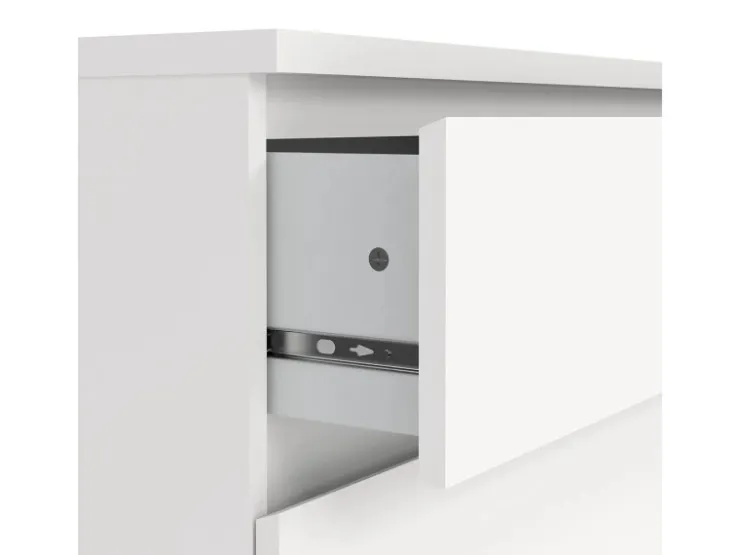ebuy24 Naia Kommode 3 Schubladen Weiß* Kommode