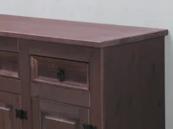 ebuy24 New Mexico Sideboard mit 7 Schubladen und 3 Türen Gelaugt Gewachst* Möbelserien