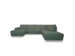 ebuy24 Nordic Usofa Rechts Gewendet Grün* Sofas
