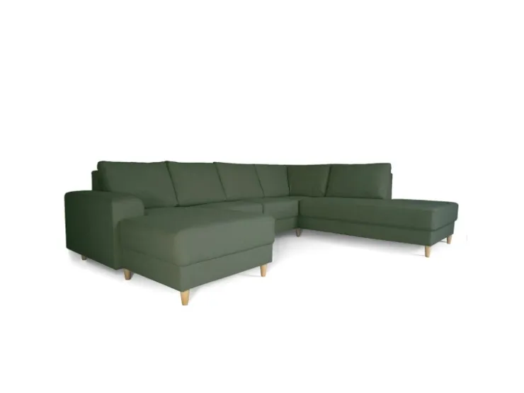 ebuy24 Nordic Usofa Rechts Gewendet Grün* Sofas