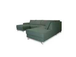 ebuy24 Nordic Usofa Rechts Gewendet Grün* Sofas