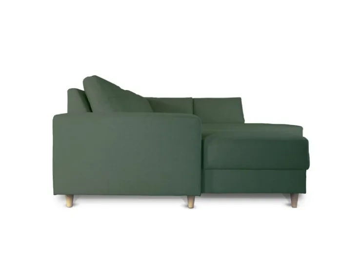 ebuy24 Nordic Usofa Rechts Gewendet Grün* Sofas