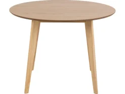 ebuy24 Roxby Esstisch Ø105cm EichenDekor