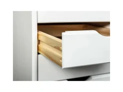 ebuy24 Simra Kommode Rollcontainer 6 Schubladen Weiss* Kommode