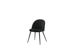 ebuy24 Skagen Esszimmerstuhl Velour Schwarz* Stühle