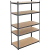 ECD Germany Werkstattregal 200x100x60 cm Anthrazit Metall 5 MDF Böden bis 875kg* Weitere Regale