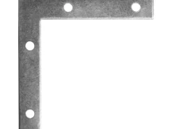 Eckwinkel Flach Verzinkt 60 mm x 60 mm x 10 mm* Holzregale