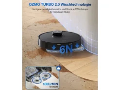 ECOVACS DEEBOT T30S PRO GEN2 Saug- und Wischroboter mit 11.000 Pa Saugkraft* Reinigung