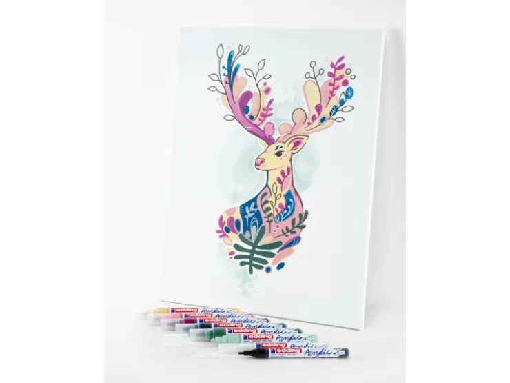 EDDING 5300 Acrylmarker fein* Künstlerfarben