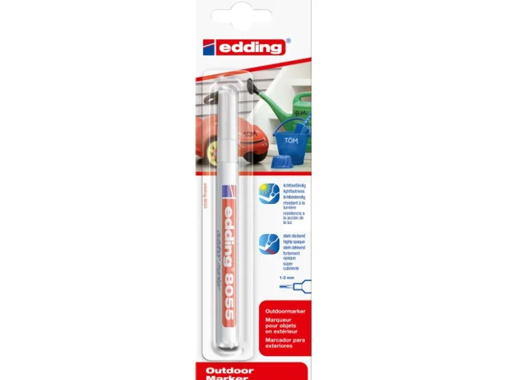 EDDING Outdoor Marker 8055 Org Weiß