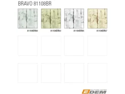 EDEM 1 MUSTERSTÜCK BRAVO S-81108BR07 DIN A4 MUSTER der Holzoptik Vliestapete* Tapetenmuster