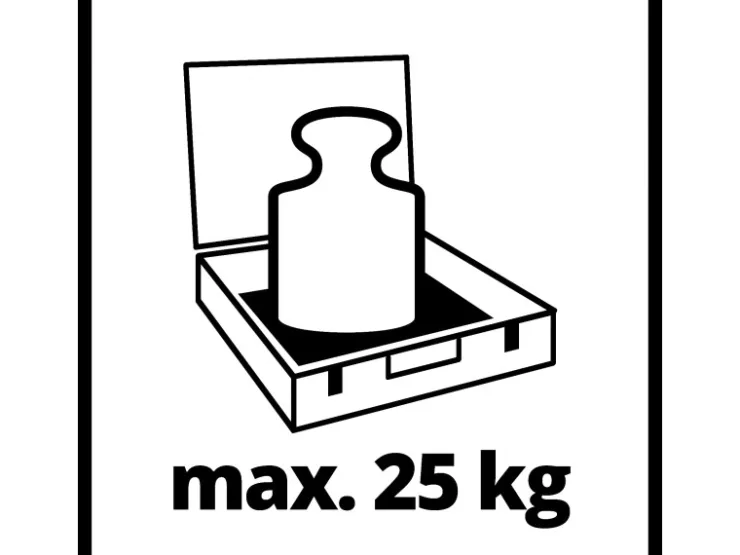 Einhell Koffer E-Case S-F Rot-Schwarz* Aufbewahrung
