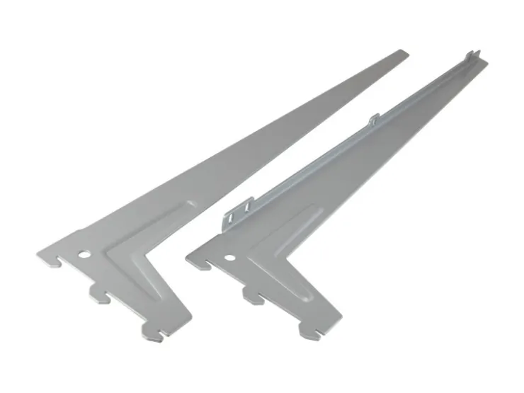 Einloch-Winkelträger 48 cm 2 Stück* Regalsysteme