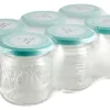 Einmachgläser 212 ml mit Schraubdeckel 6er Pack