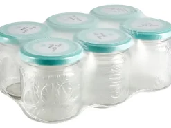 Einmachgläser 212 ml mit Schraubdeckel 6er Pack