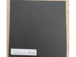 Elegant Einrichten Pflanzkübel Fiberglas Zylindrisch D30xH30cm Schwarz-matt
