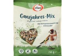 elles Ergänzungsfutter Ganzjahres-Mix für Wildvögel 750 g* Vogelbedarf