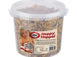 elles Kaninchenfutter Happy Hoppel Eimer 3 kg* Kleintierbedarf