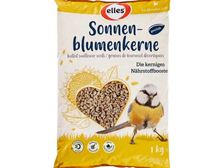 elles Sonnenblumenkerne geschält 1 kg* Vogelbedarf