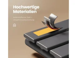 Emke Badheizkörper 130x50cm 695W Handtuchwärmer für Badezimmer Handtuchtrockner* Bettwäsche