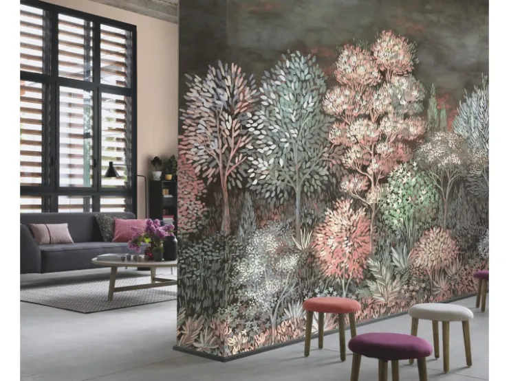 ELLE Decoration by Crown Erismann Fototapete French Forest 400 cm x 270 cm Rose