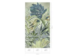 ELLE Decoration by Crown Erismann Fototapete Guayana 150 cm x 280 cm Grün