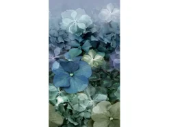 ELLE Decoration by Crown Erismann Fototapete Hydrangea 150 cm x 280 cm Blau