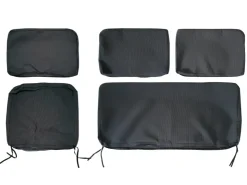 Ersatz-Kissenbezüge für Olary Sofa-Lounge-Set Dunkelgrau* Kissenbezüge|Sofas