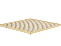 Erst-Holz Echtholzbett Futonbett Doppelbett 180 x 200 Kiefer Modell 47 ohne Zubehör