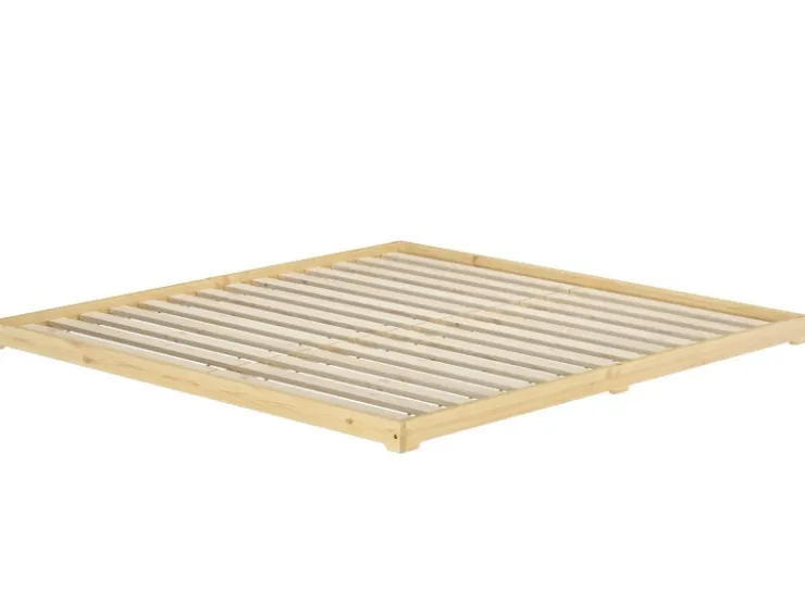Erst-Holz Echtholzbett Futonbett Doppelbett 180 x 200 Kiefer Modell 47 ohne Zubehör