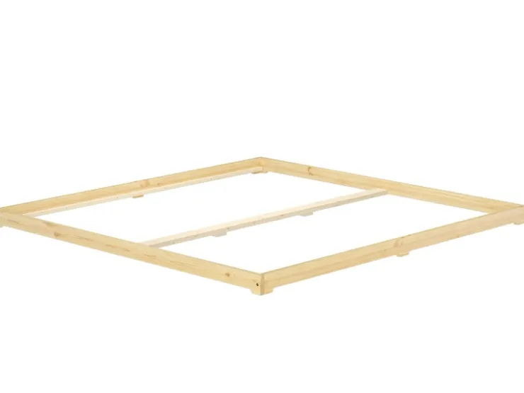 Erst-Holz Echtholzbett Futonbett Doppelbett 180 x 200 Kiefer Modell 47 ohne Zubehör