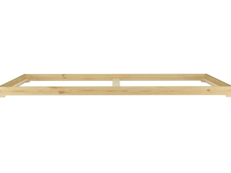Erst-Holz Echtholzbett Futonbett Doppelbett 180 x 200 Kiefer Modell 47 ohne Zubehör