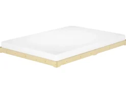 Erst-Holz Niedrigbett Futon Unbehandeltes Holz Loftbett 180 x 200 cm Fichte Tanne Modell 47 ohne Zubehör* Betten