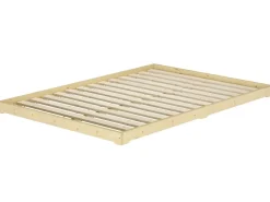 Erst-Holz Niedrigbett Futon Unbehandeltes Holz Loftbett 180 x 200 cm Fichte Tanne Modell 47 ohne Zubehör* Betten