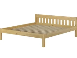 Erst-Holz Stabiles Ehebett Holzbett Gästebett 180 cm x 200 cm Kiefer Massiv Modell 38 ohne Zubehör
