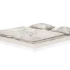 Erst-Holz Weißes Niederflurbett Futonbett Kieferholzbett 180 x 200 Modell 47 ohne Zubehör