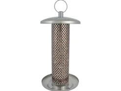 Esschert Design Edelstahlnusssilo