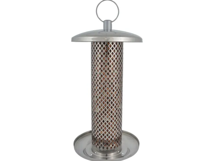 Esschert Design Edelstahlnusssilo