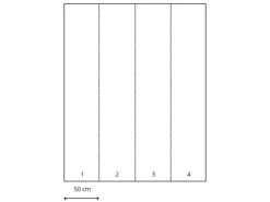ESTAhome Fototapete Konfetti Punkte Gelb und Grau 200 x 279 cm 158930
