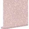 ESTAhome Tapete Blumen Altrosa 50 x 900 cm 139884