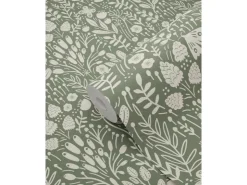 ESTAhome Tapete Blumen Grün 50 x 900 cm* Dekorative Tapeten
