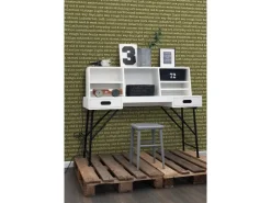 ESTAhome Tapete City Talk Sprüche Oliv 53 cm x 10.05 m