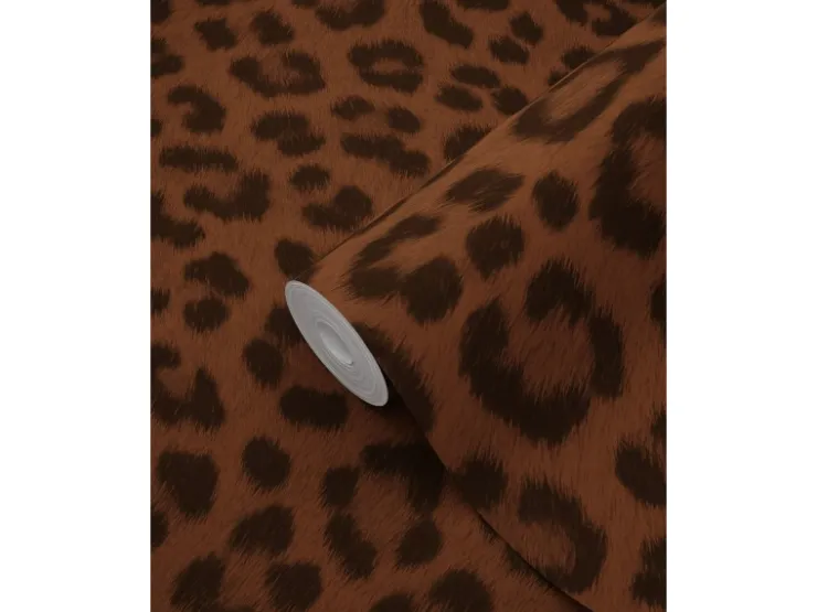 ESTAhome Tapete Leopardenmuster 53 cm x 10.05 m
