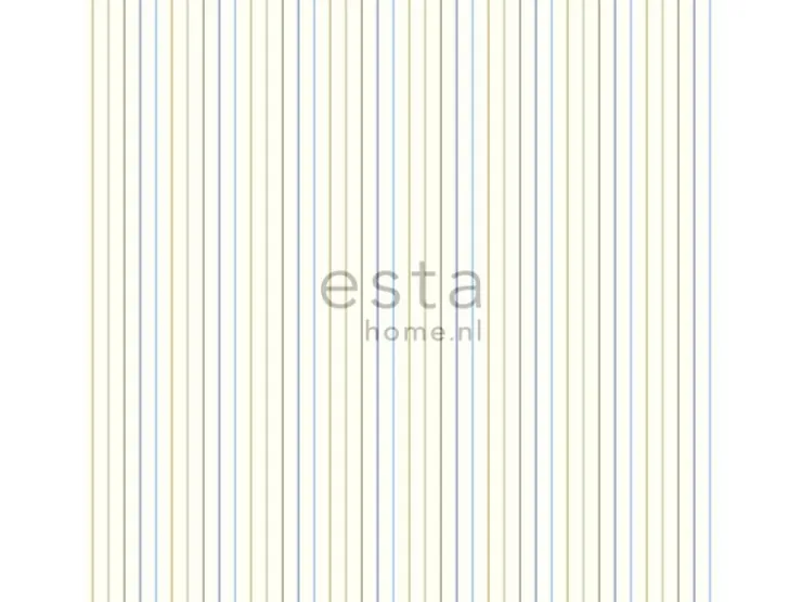 ESTAhome Tapete Streifen Hellblau 53 cm x 10,05 m 137303* Tapezierzubehör
