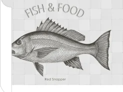 ESTAhome Wandtattoo Fisch Schwarz 70 x 46,5 cm 159036* Wandtattoos