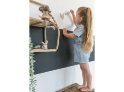 ESTAhome Wandtattoo Herzchen Terrakotta Rosa und Beige 47,5 cm x 66 cm 156112