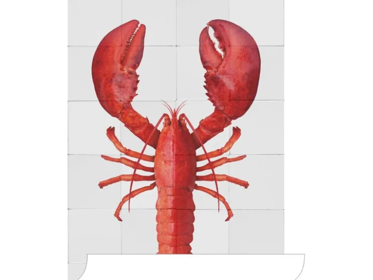 ESTAhome Wandtattoo Hummer Rot 70 x 46,5 cm 159035* Wandtattoos