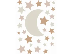 ESTAhome Wandtattoo Sternenhimmel Sandbraun und Terrakotta 47,5 cm x 66 cm 156110* Wandtattoos
